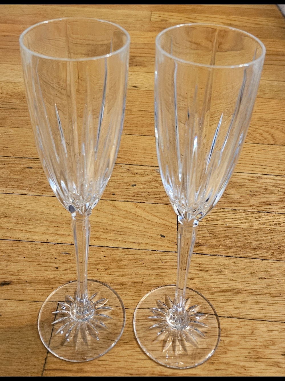 Paloma by Mikasa Fluted Champagne Flutes Set of 2